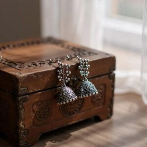 Floral Branch Dome Jhumkas