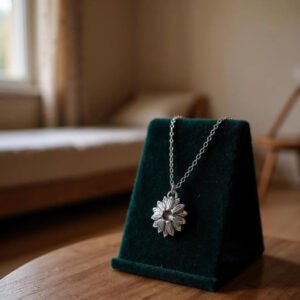 Radiant Bloom Pendant Necklace