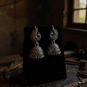 Classic Paisley Drop Jhumkas