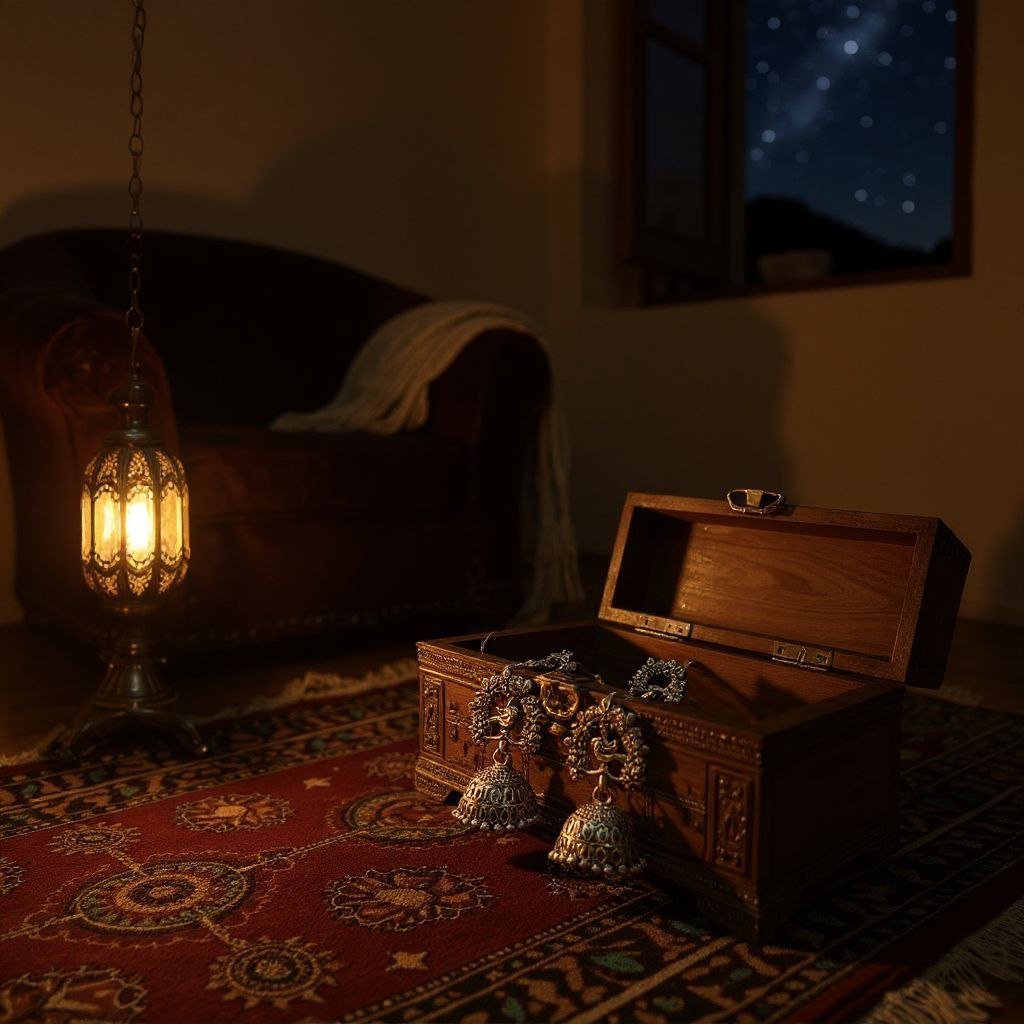 Handcrafted Peacock Jhumkas - Statement Oxidized Silver Dangles - Image 2