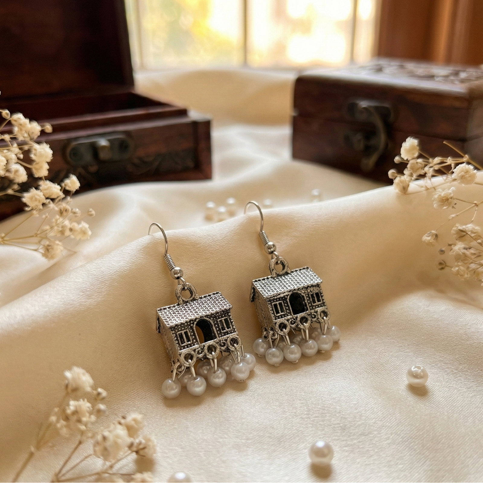 Antique Palki Design Earrings