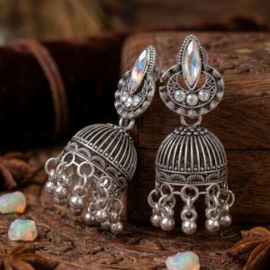 Heritage Opaline Jhumka Earrings
